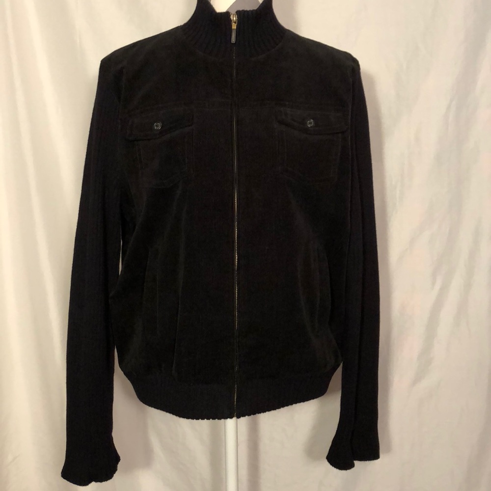 Lauren Ralph Lauren black corduroy jacket